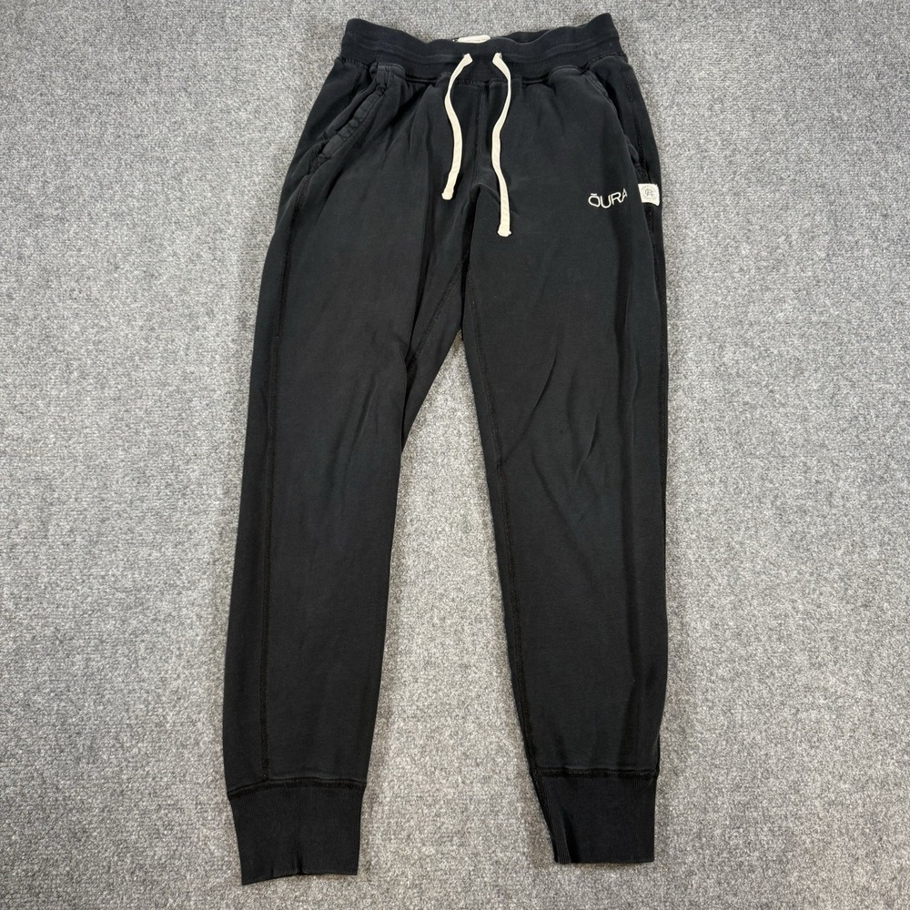 Reigning Champ Jogger Mens Small Black Sweatpants Athleisure Athletic Sportswear
